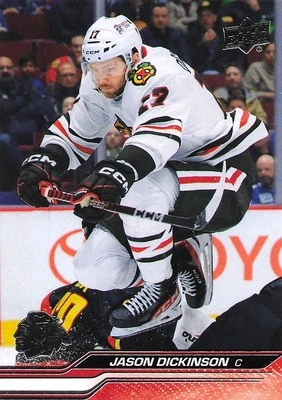 2023-24 Upper Deck #289 Jason Dickinson - Image 1 of 2