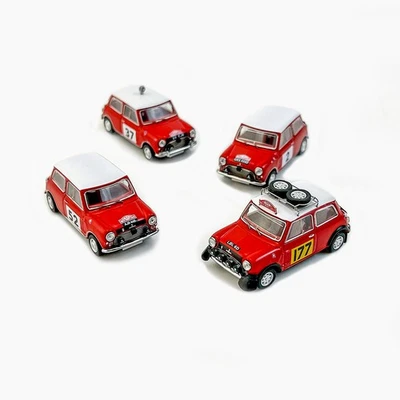 GCD 1:64 Morris BMW MINI Monte Carlo racing alloy car model - Image 1 of 4