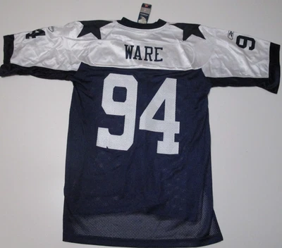 Nueva camiseta de fútbol americano Reebok Dallas Cowboys NFL DeMarcus Ware 94 para hombre mediana nueva con etiquetas Foto 1 de 4
