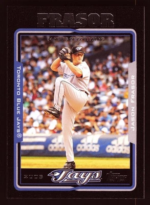 Jason Frasor Toronto Blue Jays 2005 Topps Black #598 SN /54 - Image 1 of 2