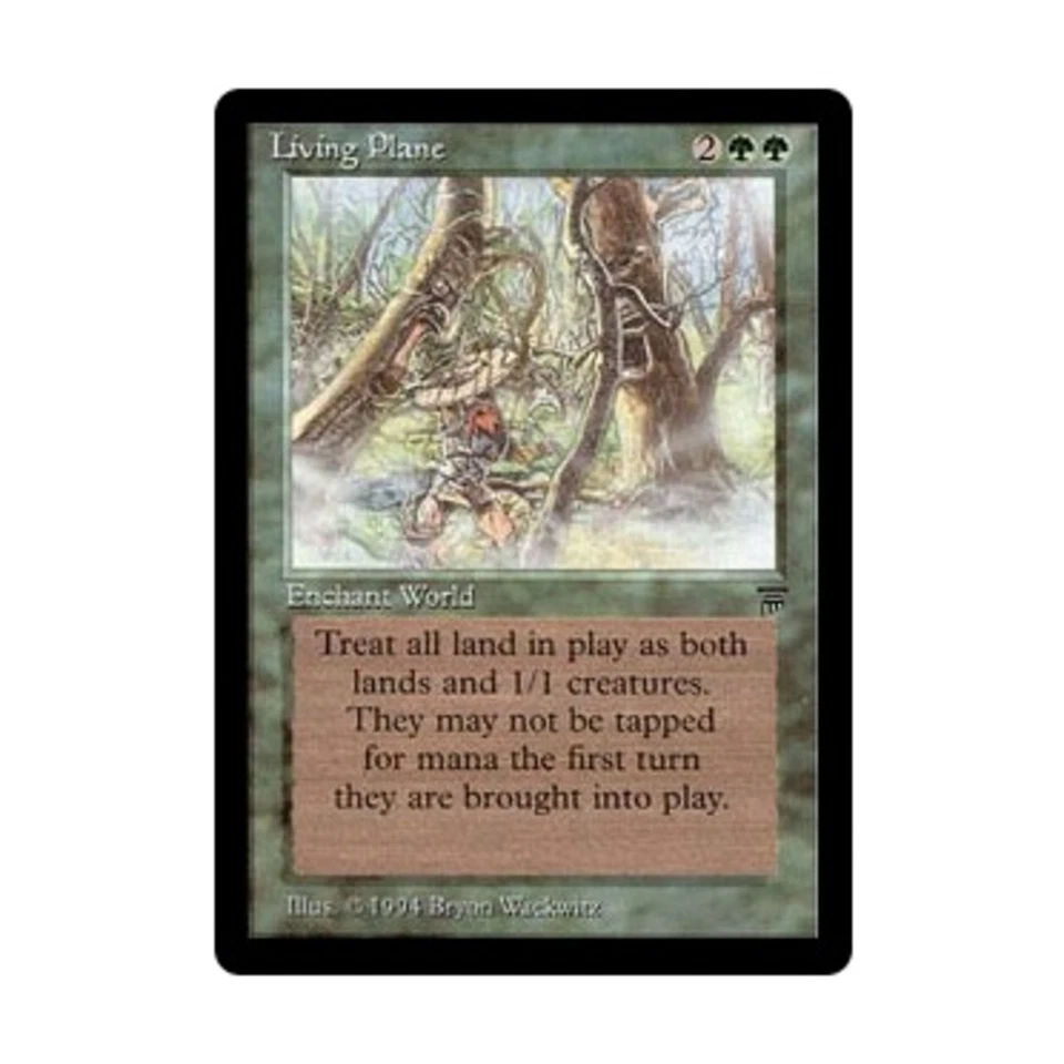 WOTC MtG Legends Living Plane (R) EX - Image 1 of 1