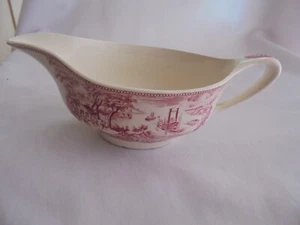 Johnson Brothers Historic America Low Water In The Mississippi Gravy Boat - Picture 1 of 2