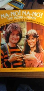 NA-NO! NA-NO! THE MORK & MINDY BOOK OF PUZZLES & COLORING NY NUMBER, MINT SHAPE - Picture 1 of 6