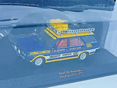 ASSISTANCE rallye : 1/43 :  FIAT 131 PANORAMA "OLIO FIAT" 1976 - 1977 - Photo 1/2