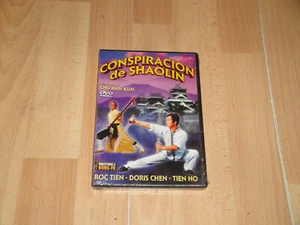 KUNG-FU CONSPIRACION DE SHAOLIN PELICULA ARTES MARCIALES EN DVD NUEVA PRECINTADA - Imagen 1 de 2