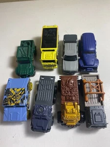 Matchbox Jurrasic Park World Dinosaur Dino Transportation Trucks Hummer lot of 8 - Picture 1 of 23