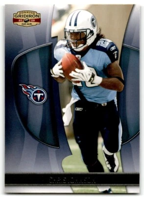 2009 Donruss Gridiron Gear Chris Johnson Tennessee Titans #20 - Image 1 of 2