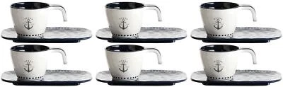 Taza de café espresso con platillo - Sailor Soul, Marine Business Foto 1 de 2