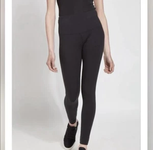 Lysse ‘Flattering’ High Rise Full Length Black Leggings Size Small - Picture 1 of 6