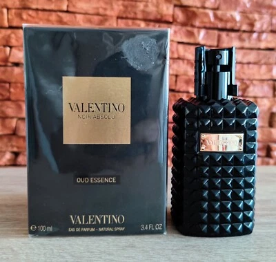 Valentino Noir Absolu Oud Essence para mujeres y hombres 100 ml 3,4 fl oz EDP NUEVO EN CAJA Foto 1 de 3