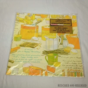 Vintage 1979 Birthday Cake Recipe Theme American Greetings Gift Wrap 2x 20"x30" - Picture 1 of 3