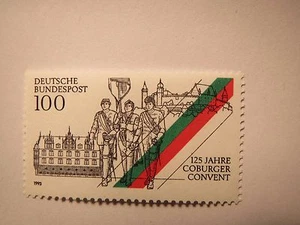 Marke - 125 Jahre Coburger Convent - 1993 - CC Coburg / Studentika - Bild 1 von 1