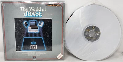 1984 The World Of dBase 12" Laser Video Disc RCA Columbia Pictures 30367 EUC - Image 1 of 4