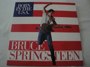 Bruce Springsteen Born In The USA VINYL 12" SINGLE 1984 COLUMBIA RECORDS - Picture 1 of 2