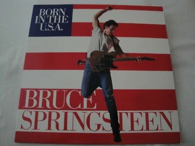 Bruce Springsteen Born In The USA VINYL 12" SINGLE 1984 COLUMBIA RECORDS  - Image 1 of 2