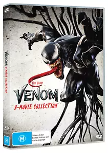 BRAND NEW Venom 3-Movie Collection (DVD, 2024) R4 Film Tom Hardy - Picture 1 of 2