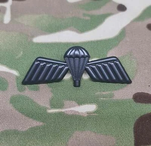 Niederlande Fallschirmjäger/Fallschirmjäger Sprungflügel Metall - B-Flügel (Basic) - matt - Bild 1 von 5