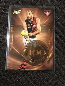 2019 AFL Select Footy Stars Milestones- Tom Bellchambers Essendon #MG23 - Picture 1 of 2