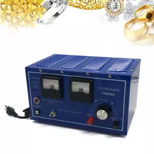 30A Platinum Silver Gold Plating Machine Jewelry Plater Electroplating Rectifier - Picture 1 of 17