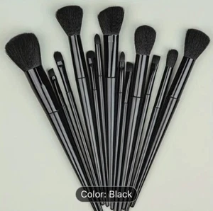 13pc Premium Makeup Brush Set/Soft Synthetic Bristles/Flawless Application - Picture 1 of 4