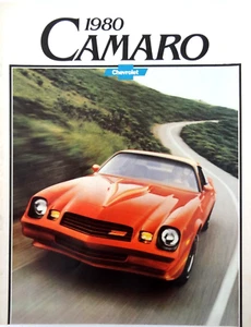 Chevrolet Camaro 1980 folleto - Imagen 1 de 7