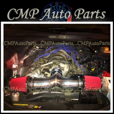 KIT DOBLE ADMISIÓN DE AIRE JEEP GRAND CHEROKEE 2005-2010 NEGRO ROJO 5,7 L Y 6,1 L Foto 1 de 2