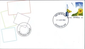 2024 Australia International Post $3 Solidaridad con Ucrania S/A Sello FDC, Nuevo - Imagen 1 de 1