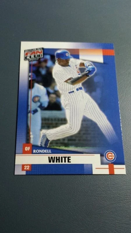 RONDELL WHITE 2002 DONRUSS FAN CLUB CARD # 125 B7489 - Image 1 of 1