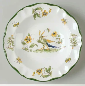 Varages (French) 20th century.   "Vieux Provence" Rimmed Soup Bowl - Picture 1 of 3