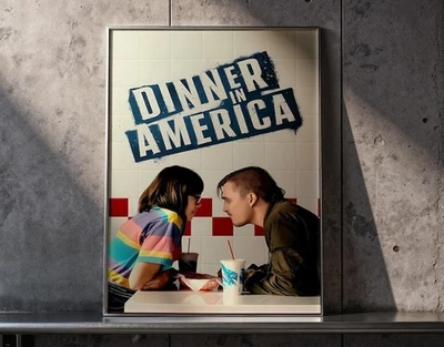 Dinner in America – Retro Indie Movie Poster, Stylish Film Wall Art Print - Image 1 of 4
