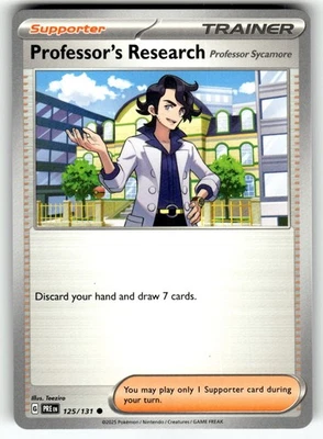 Pokemon Prismatic Evolutions Professor's Research [Professor Sycamore] 125/131 - Image 1 of 4