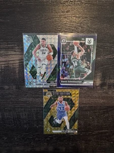 Donruss Optic Giannis Antetokounmpo 2024-25 púrpura choque/mosaico/amarillo Damián - Imagen 1 de 1