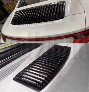 Real Carbon Engine air intake grille Fit For Porsche 911 991.1 Carrera 2012-2015 - Picture 1 of 11