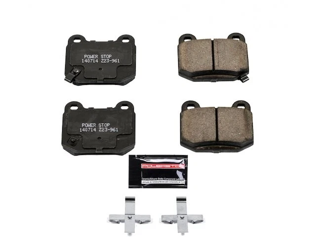 Juego de pastillas de freno traseras para Subaru BRZ 2017-2020 2018 2019 MJ276HT Foto 1 de 1