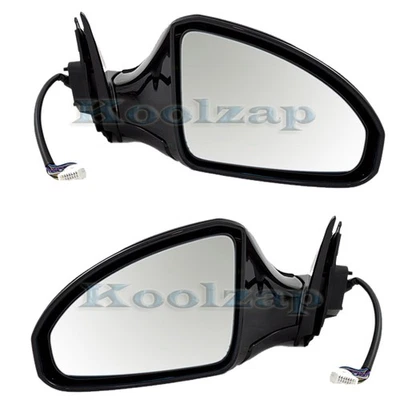 JUEGO DE PAR DE PARES DE ESPEJOS RETROVISORES PLEGABLES ELÉCTRICOS CON MEMORIA Y MONITOR DE VISIÓN TRASERA PARA 06-08 FX35 FX45 Foto 1 de 4