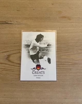 Futera Unique 2023  The Greats Gerd Muller Numbered /32 - Image 1 of 2