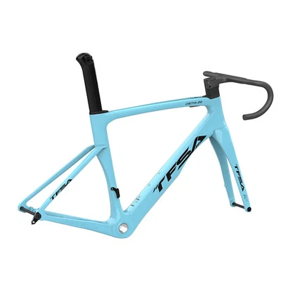 Рама из углеродного волокна для гоночного аэро дорожного велосипеда рама с использованием MTB глянцевая - Изображение 1 из 4
