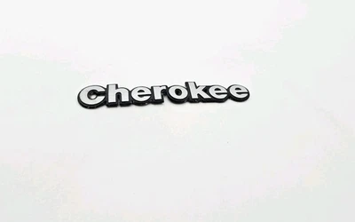 Jeep Cherokee 1984-1996 guardabarros lateral emblema logotipo insignia símbolo OEM Foto 1 de 3