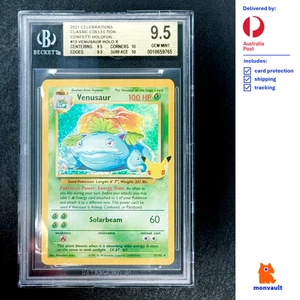 BGS 9.5: GEM MINT | Venusaur 15/102 RH | Celebrations | Pokemon TCG - Bild 1 von 3