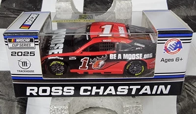 Ross Chastain #1 MOOSE FRATERNITY 2024 Chevrolet ZL1 Con Foil 1:64 CX12565MOFRZ - Immagine 1 di 4