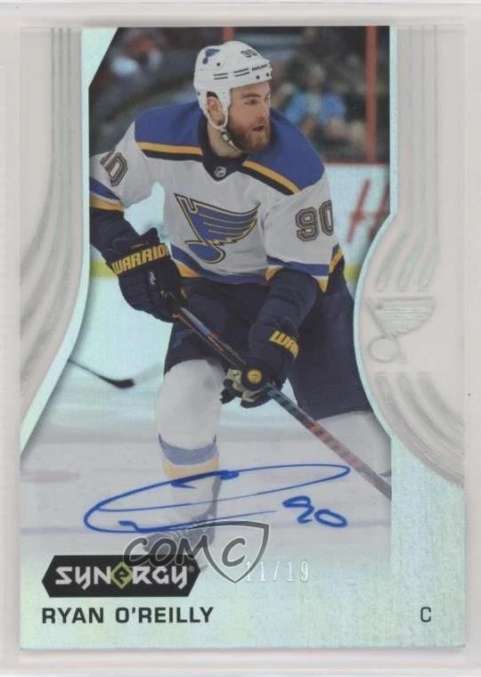 2019-20 Upper Deck Synergy Veterans /19 Ryan O'Reilly #19 Auto - Image 1 of 2