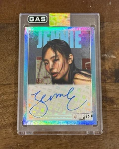 JENNIE Blackpink 2025 GAS Trading Cards COMPLEX C-6 Blue Foil Auto Autograph /40 - Picture 1 of 2