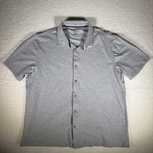 Weatherproof Vintage Mens Cotton button Front Gray Heather Shirt Size XL - Picture 1 of 6