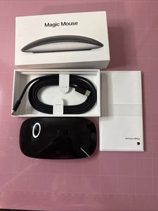 Apple Magic Mouse - Black Multi-Touch Surface - Picture 1 of 4