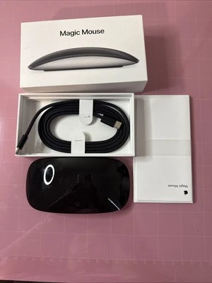 Apple Magic Mouse - Black Multi-Touch Surface - Image 1 of 4