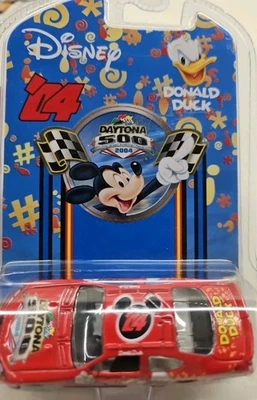 Disney 2004 Donald Duck NASCAR Daytona 500 Diecast Chevrolet Monte Carlo (B49) - Image 1 of 2