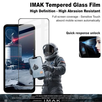 IMAK para HMD Arc 4G, Protector de pantalla de película de vidrio templado de cobertura completa Foto 1 de 4