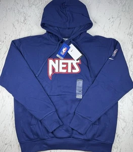 Nike New Jersey Nets Hoodie Sweatshirt Men’s Large (Loose Fit) NWT NBA - Picture 1 of 5