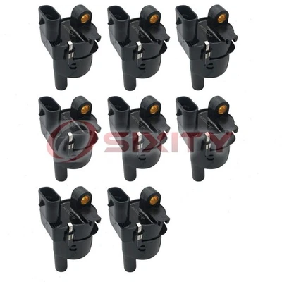 8 pc Hitachi Ignition Coils for 2007-2019 GMC Sierra 3500 HD 6.0L V8 Spark rw - Image 1 of 4