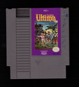 Ultima: Exodus NES - Cart Only - Tested